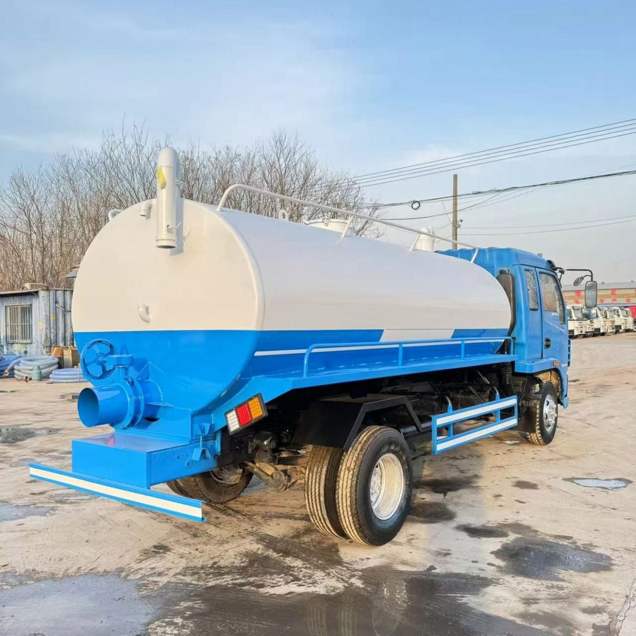 吸粪车与吸污车 现代环卫设备的关键角色